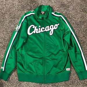 Green Chicago White Sox Track Jacket
